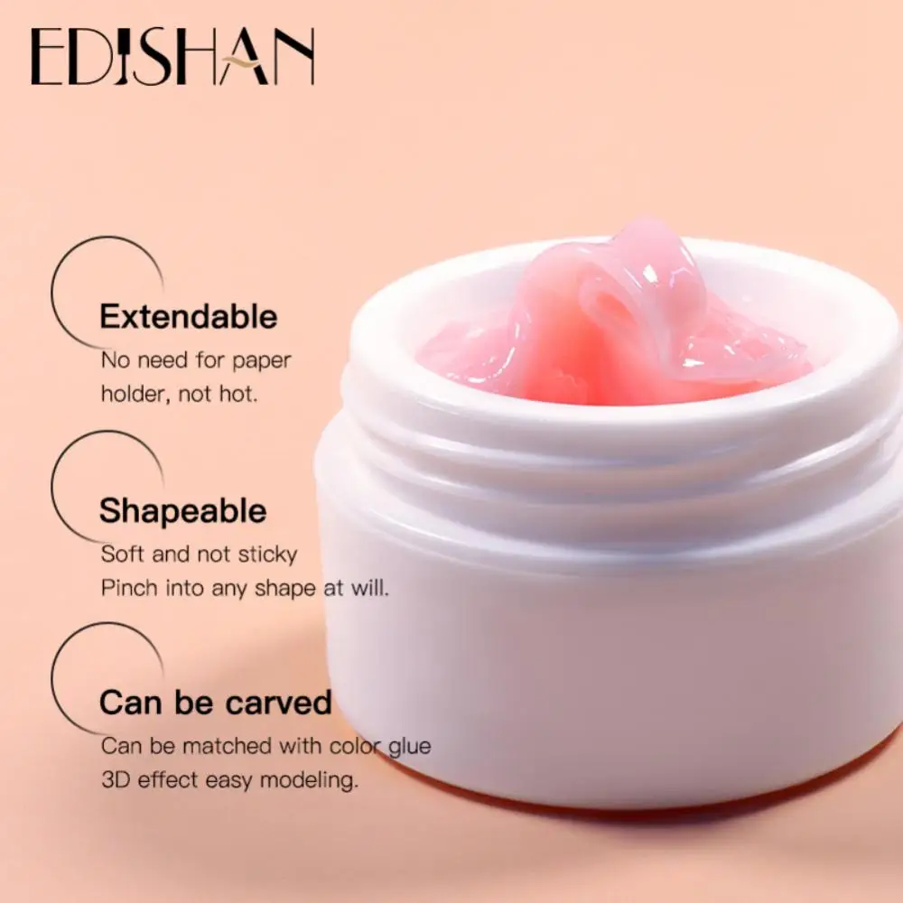 

Прозрачный гель для наращивания ногтей, 15 мл