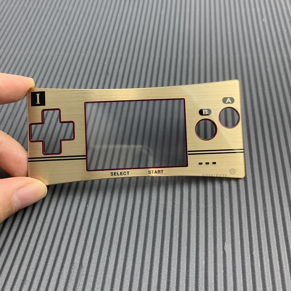 Limited Version Front Faceplate Cover Replacement for GameBoy Micro for GBM Front Case Housing Repair Part Dropshipping