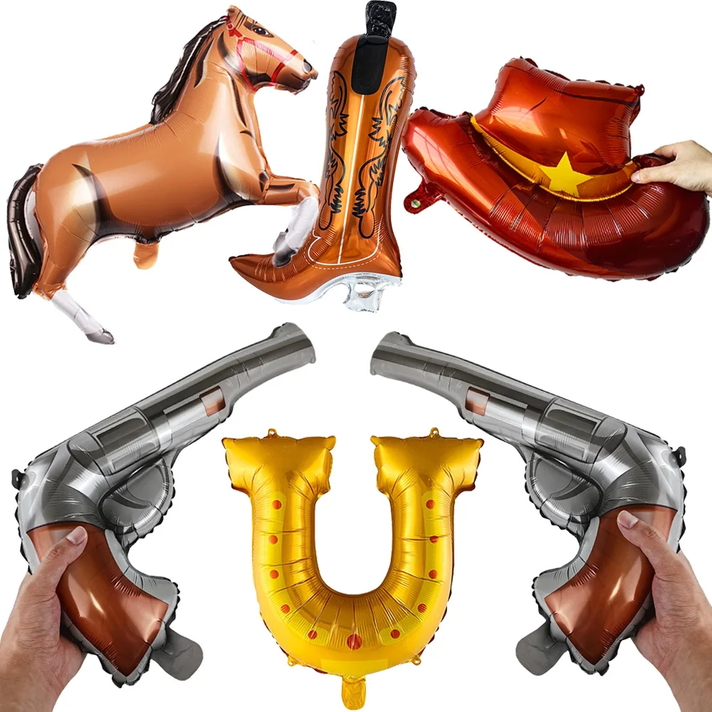 Воздушные шары в стиле вестерн