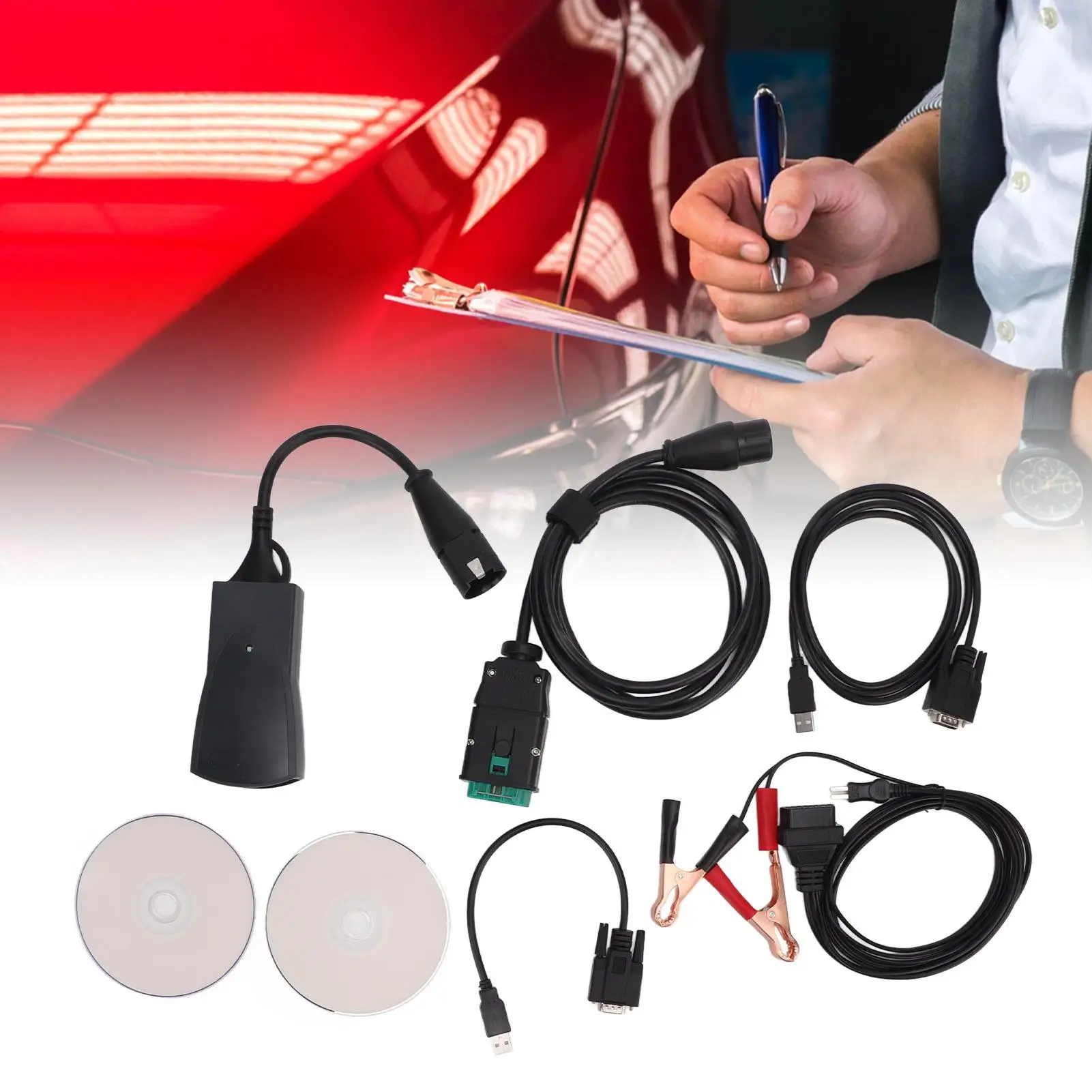 OBD2 полный чип диагностического инструмента привод адаптации тестирование