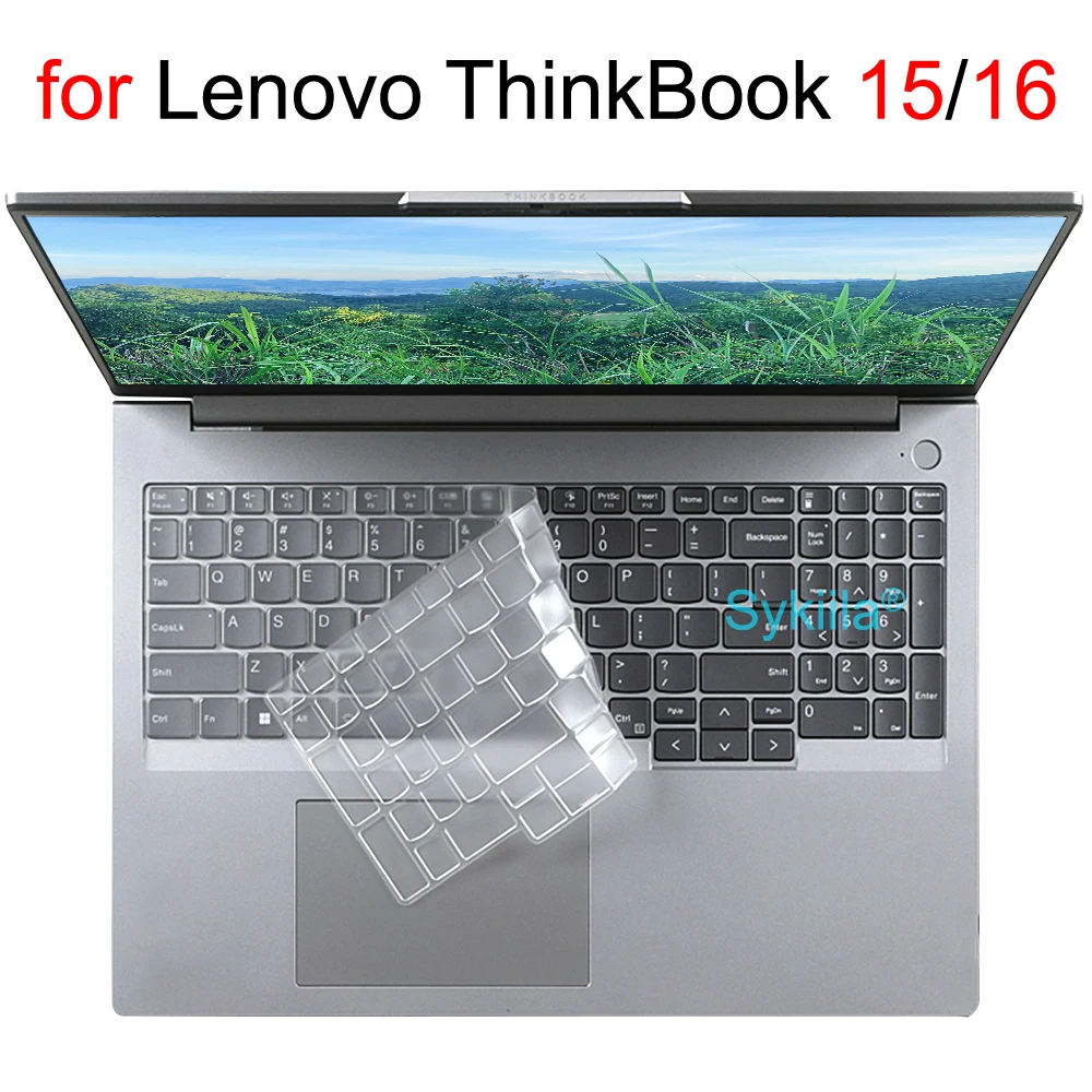 Чехол на клавиатуру для Lenovo ThinkBook 15 16 15P 16P Gen 5 4 4+ 3 2 1 6 силиконовый защитный чехол 2023