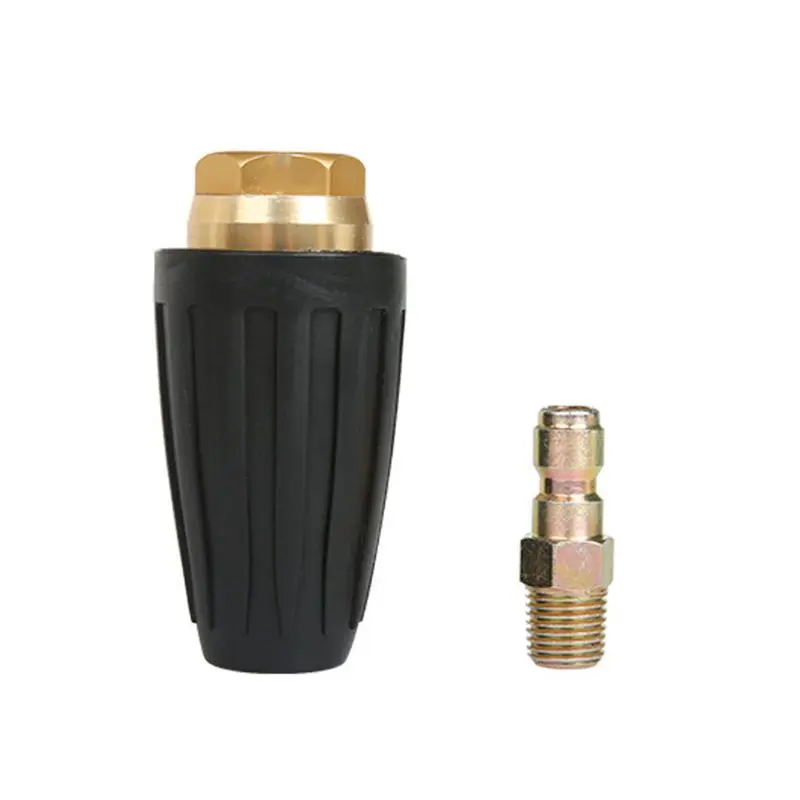 

1/4" High Pressure Washer Rotating Turbo Nozzle Spray Tip 2.5-4 GPM 3600PSI E