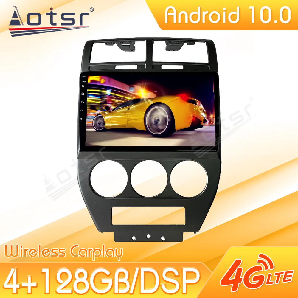

Автомобильный мультимедийный стереопроигрыватель на Android для Jeep Compass 1 MK 2006-2010, магнитола, радио, аудио, GPS-навигация, головное устройство 1DIN ...