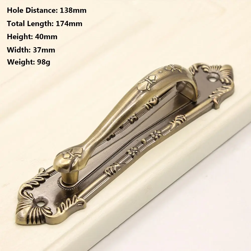 

Бронзовая дверная ручка