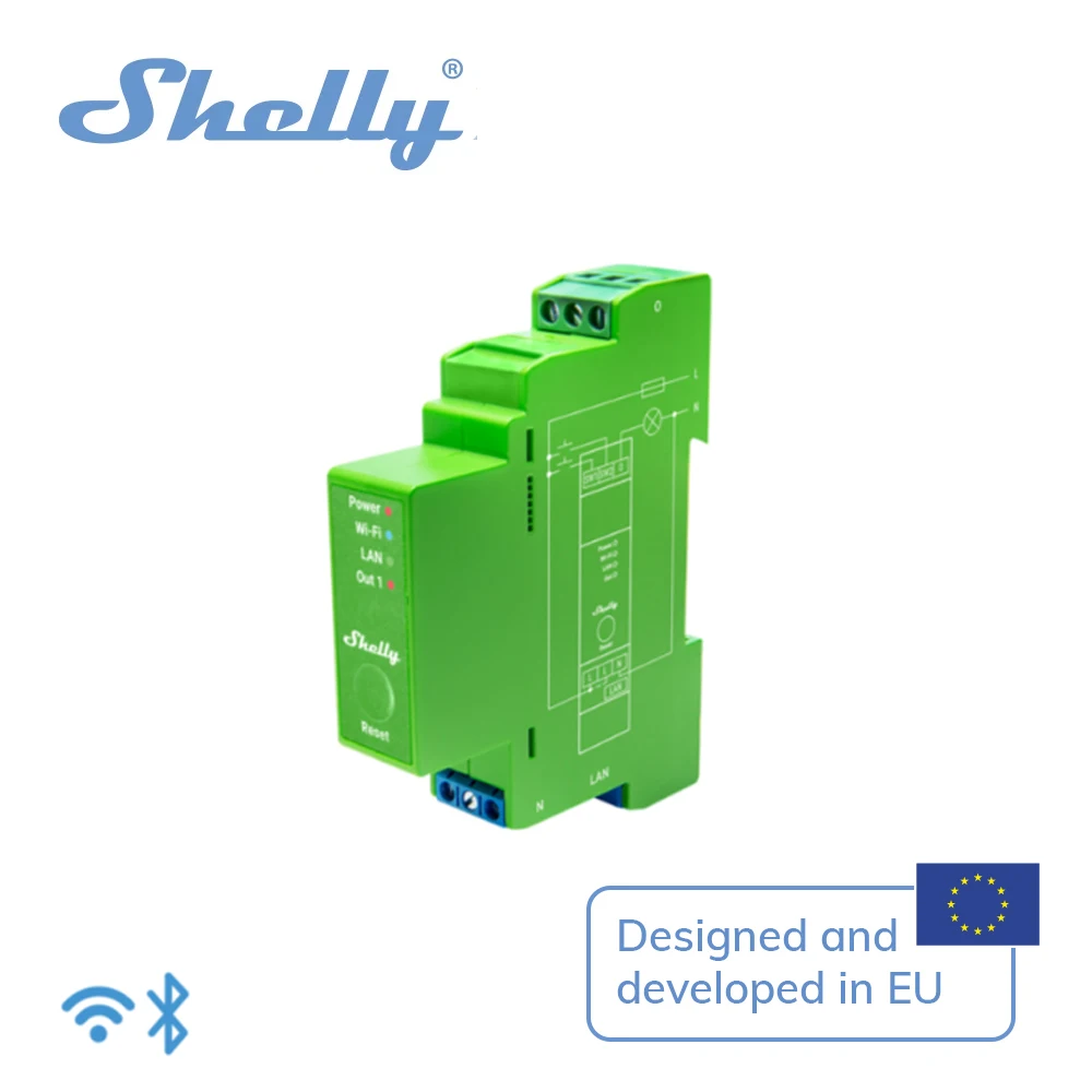 

Shelly Pro Dimmer 2PM Wi-Fi 2-канальный