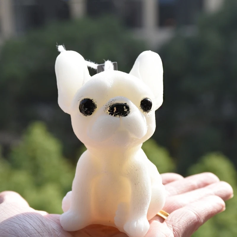 Силиконовая форма для щенка помадки выпечки сделай сам мыло свеча инструмент