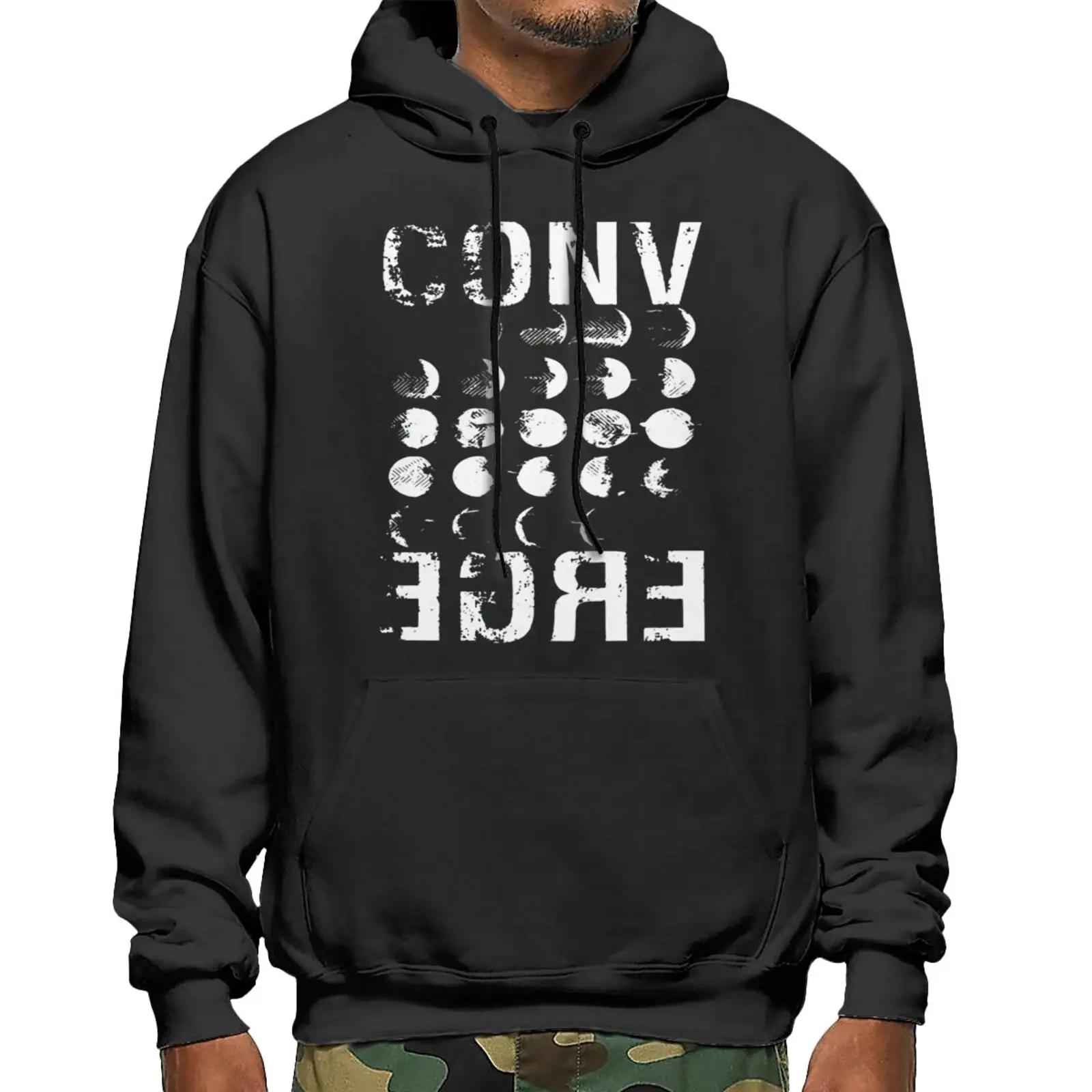 

Converge Moon Phase Metalcore Hardcore Hoodie Male Clothes Woman Sweatshirts Hoodies Man Sweatshirts For Men Anime Clothes Men