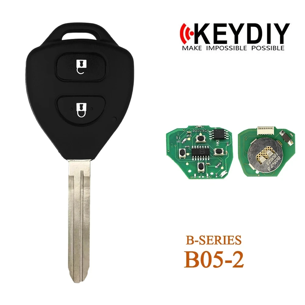 Фото 5 шт. Keydiy KD B05 Универсальный дистанционный ключ B05-2 B05-3 B05-4 для Toyota Style KD B Series Автомобильный дистанционный ключ для KD900 Kd-x2 KD Mini №2