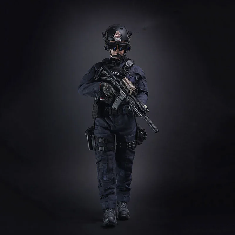 

Mini Times Toys M024 1/6 Scale Male Soldier SWAT 2.0 Special Weapons Tactics Model 12'' Full Set Action Figure Dolls for Gifts