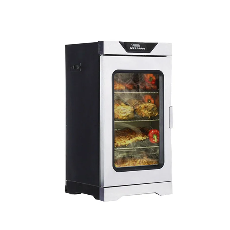 

Industrial Stainless Steel Equipment Electric Food Chicken Sausage Fish Smoking Oven Machine Meat Smokehouse Smoker For Sale