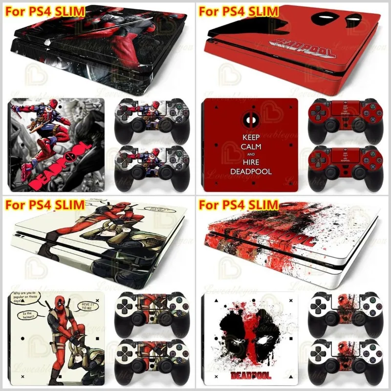 Наклейки из ПВХ для консоли и контроллеров PS4