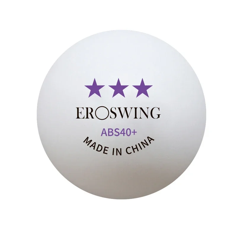 50 шт., 3-звездочные мячи для настольного тенниса Eroswing, диаметр 40 мм +, новый материал, ABS, 2,8 г, профессиональный мяч для пинг-понга для тренировок игроков (art.: 3920c723de32b) - 3920c723de32b