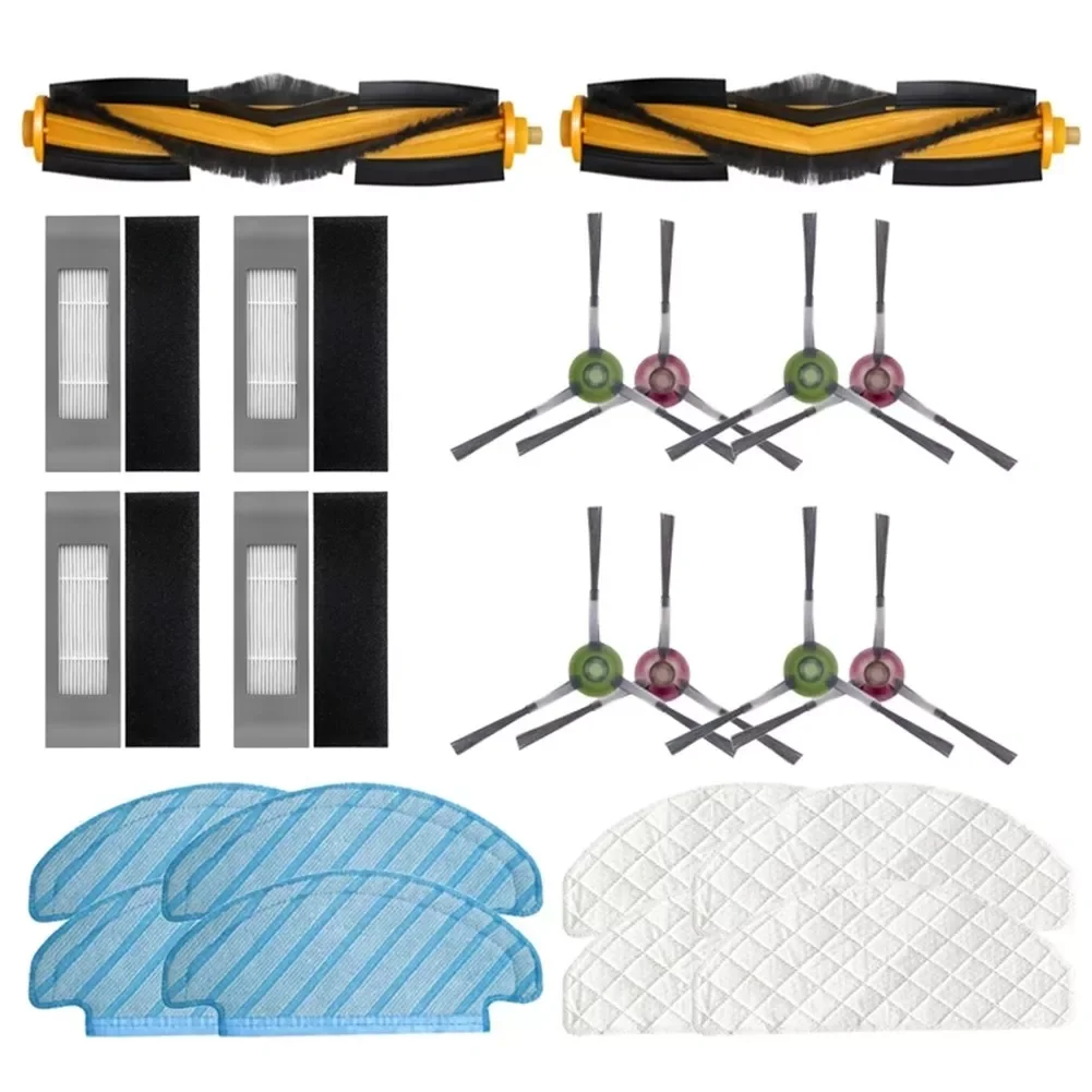 

Ролик, основная щетка, фильтр, боковая Рабочая Ткань для робота-пылесоса Ecovacs Deebot Ozmo T9 T8 AIVI / Max N8Pro