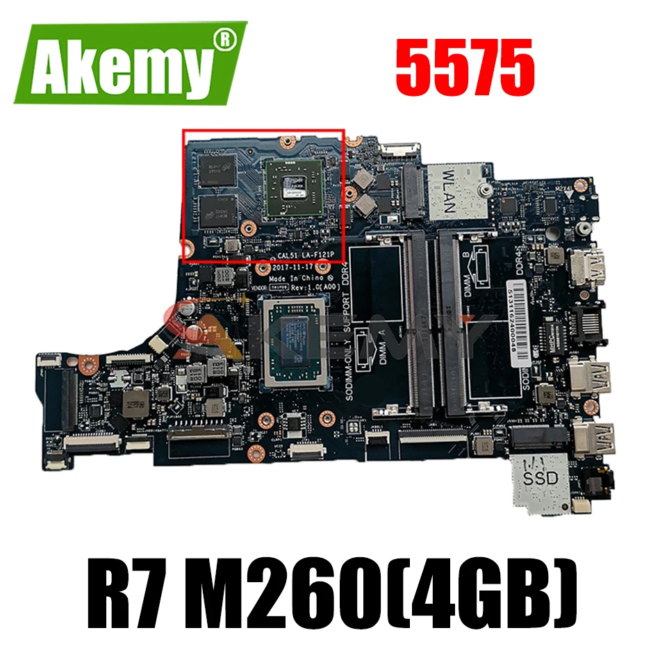

Материнская плата Akemy Ryzen5 2500 для ноутбука DELL INSPIRON 5575