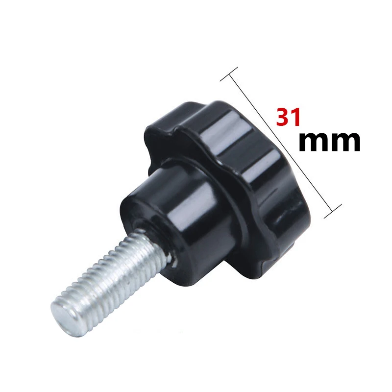 

1 шт./2 шт., винты с ручной ручкой из углеродистой стали, болты M4 M6 M8 M10 M12, бакелитовый ручной оцинкованный винт с ручкой с накатанной головкой