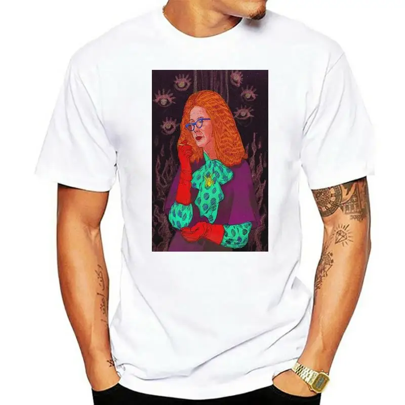 

Футболка с американской страшной историей, объемная графическая футболка с рисунком миртла, снега, загара, надпись «Снег», Мужская забавная...