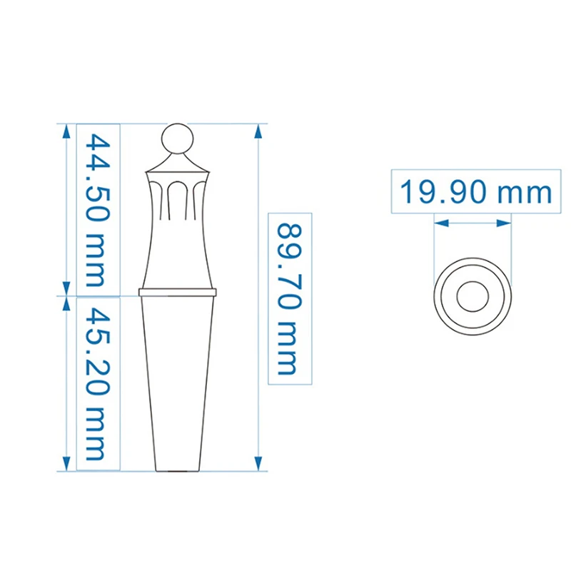 1 шт. мини Косметическая пустая подводка для глаз
