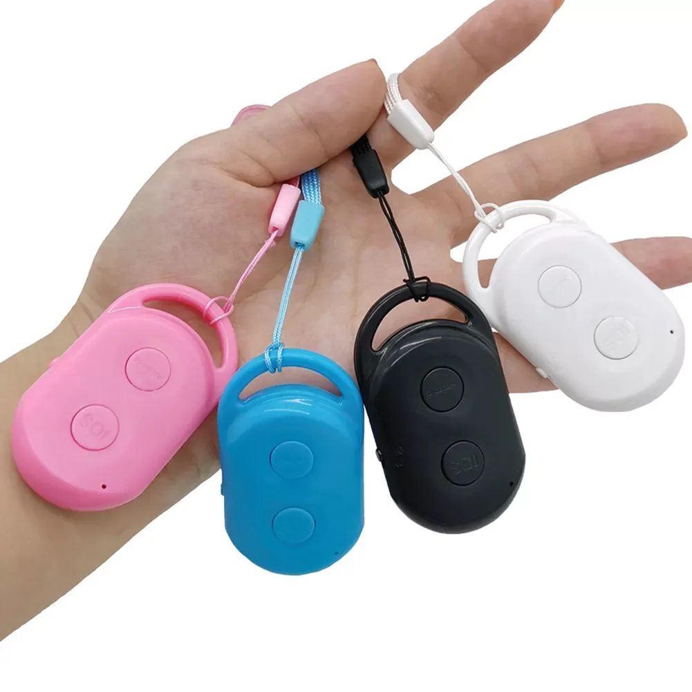 

Rechargeable Bluetooth-compatible Remote Controller Wireless Dual-button Selfie Camera Stick Self-timer Shutter For Android IOS