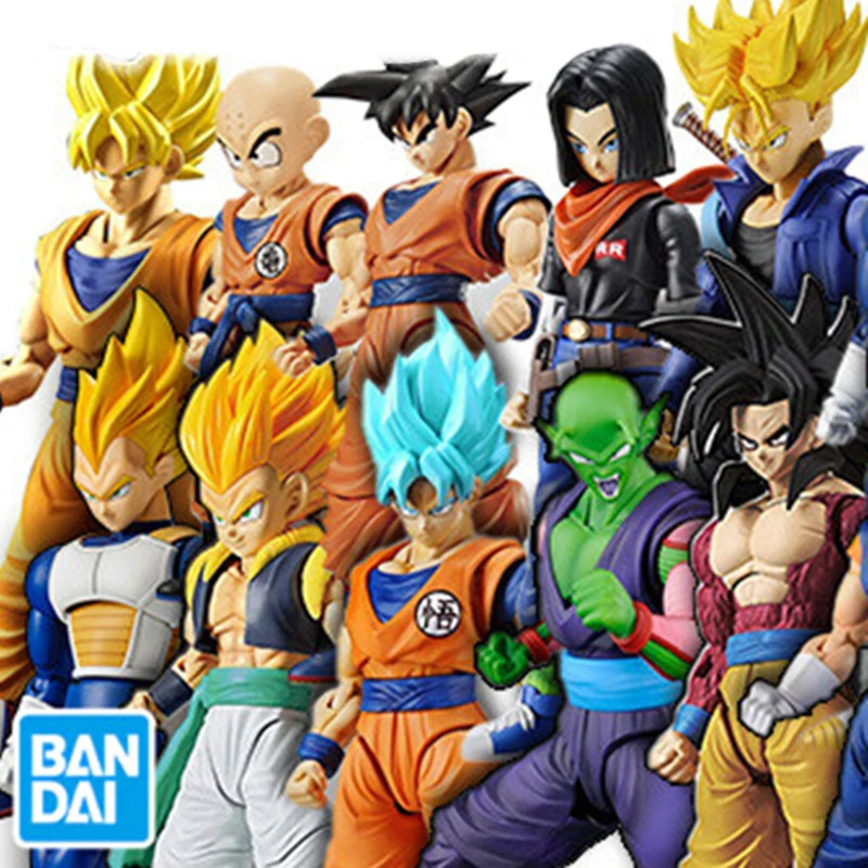 

Bandai Dragon Ball FRS Action Vegeta Figures Goku Assembled Toy Model Figurine Collection Gifts For Children Original Toys