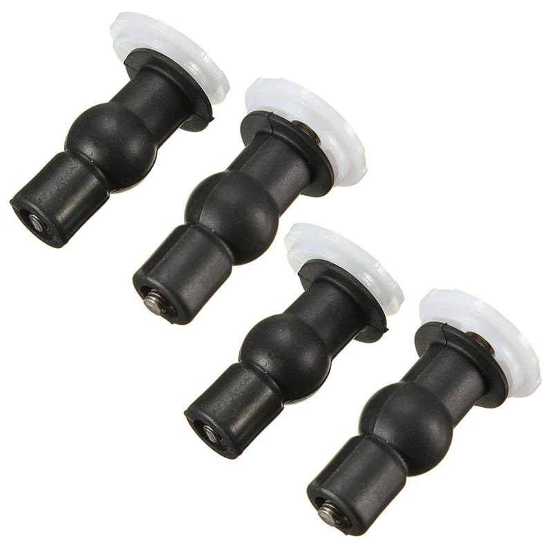 

2 Pair Of Screws For Toilet Seat Toilet Lid Toilet Seat Toilet Seat Cover Black