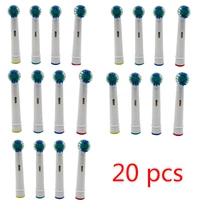 new fashion tooth brushes head electric toothbrush replacement heads oral vitality eb17 4 oral hygiene 20pcs toothbrushes head