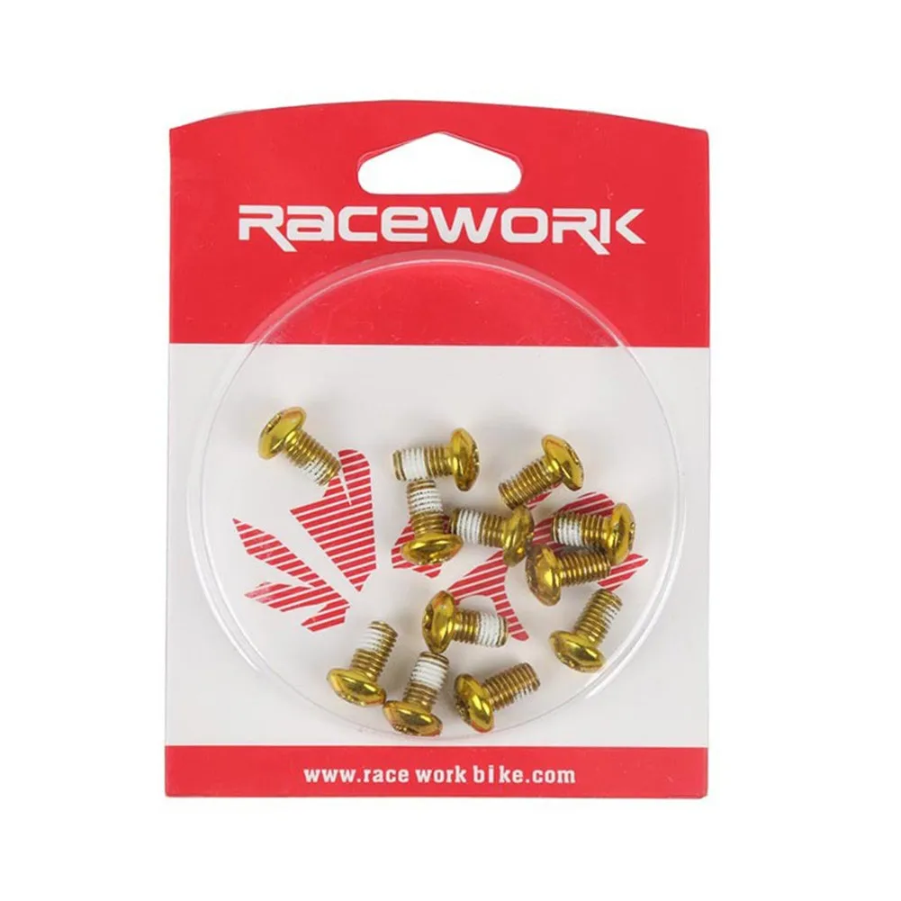 

Bike Disc Brake Rotor Bicycle Screws Repair Tool 12pcs Alloy Steel M5x10mm MTB Mountain Bike Stainless T25 Cycling Accessories