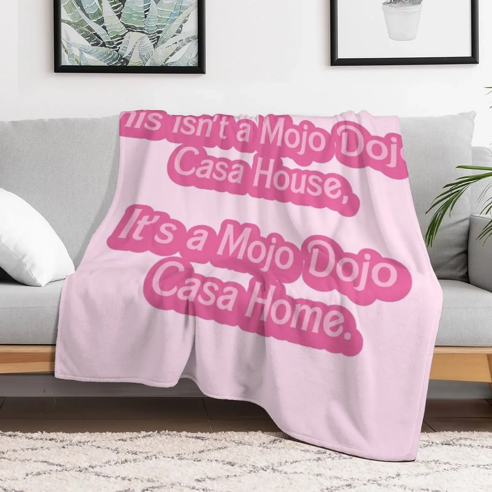 Пушистое одеяло Mojo Dojo Casa House