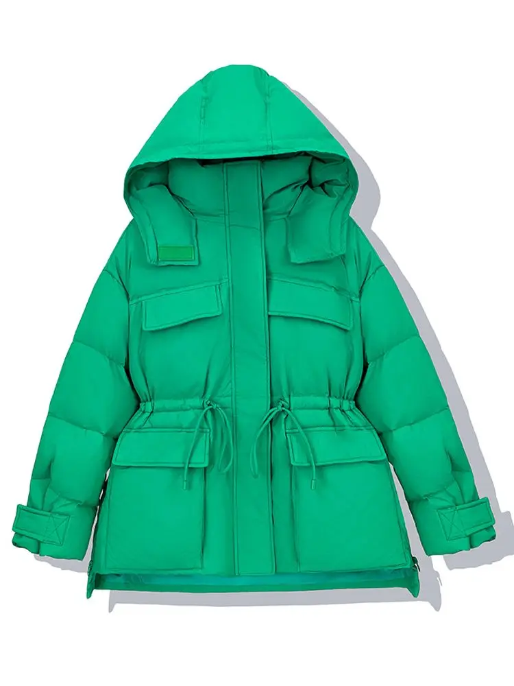 Women Down Jacket New Casual Style White Duck Down Jackets Autumn Winter Warm Coats And Parkas Female Outwear