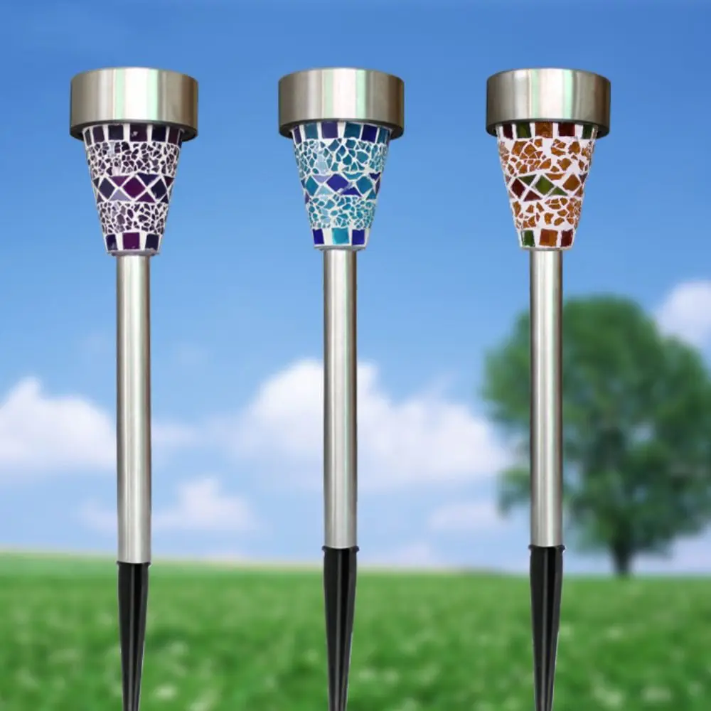 Украшение для сада из нержавеющей стали фотоэлементы водонепроницаемый