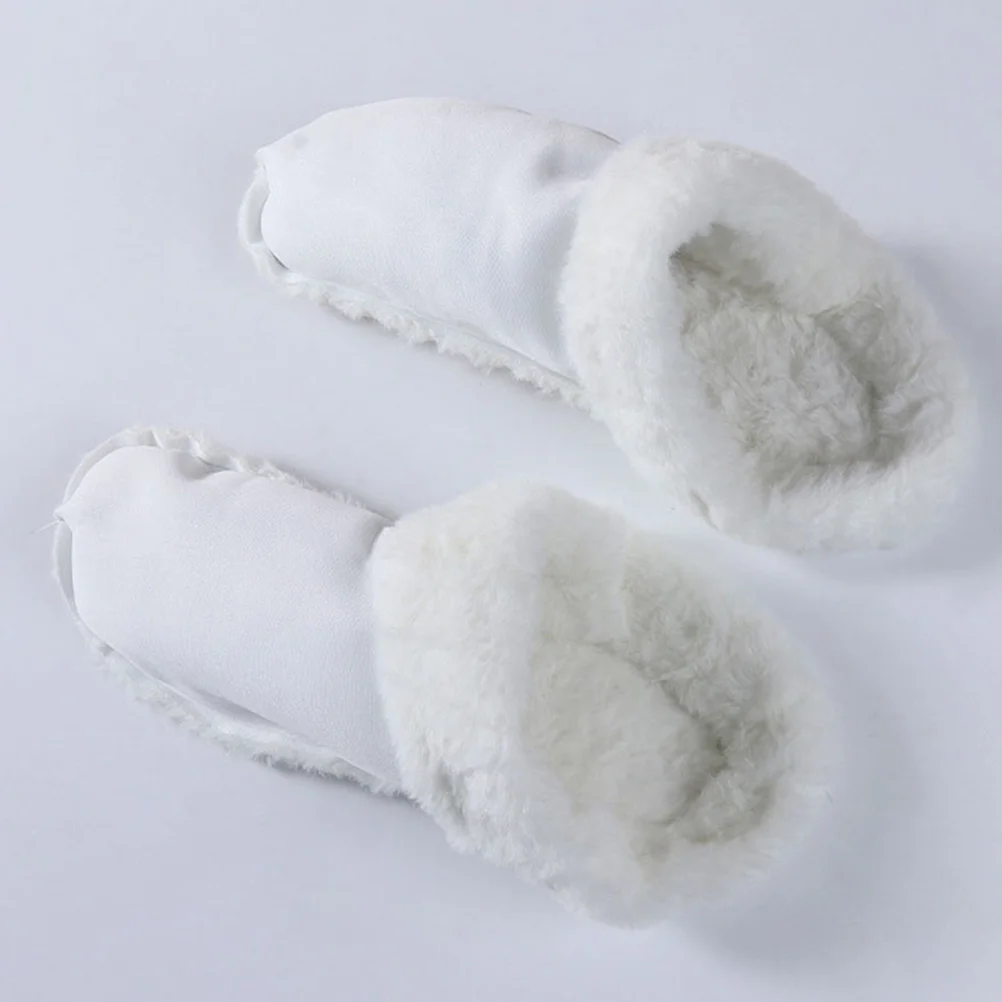 

Christmas Slippers Foot Inserts Women Liner Insoles Replacement Plush Fuzzy Warm Women's Boot Furry