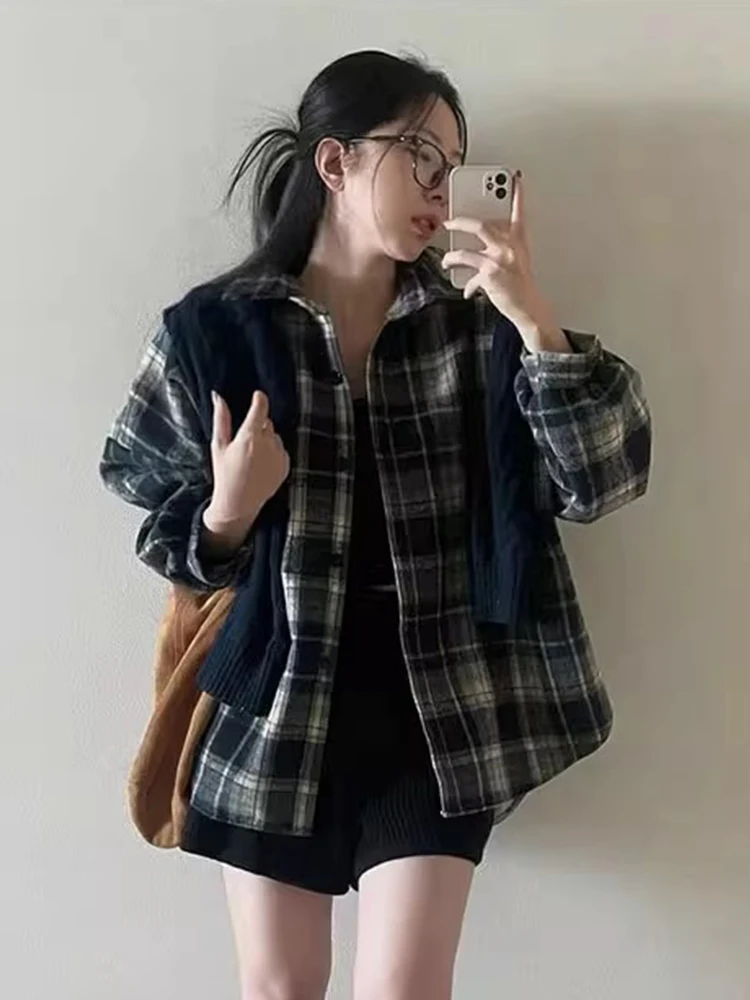 Южная Корея Шикарная осенне-зимняя классическая однобортная свободная