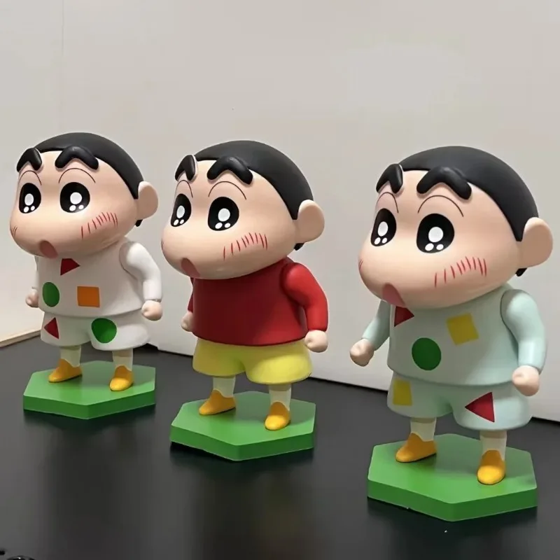 

Crayon Shin-Chan экшн-фигурки кавайное аниме нохара Shinnosuke забавные украшения фигурки коллекционные ПВХ модели куклы игрушки в подарок