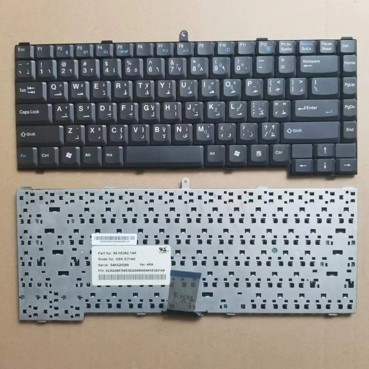 

Новая арабская клавиатура для ноутбука Sony FX PCG-FX Series, черная, 99.N5382.14A