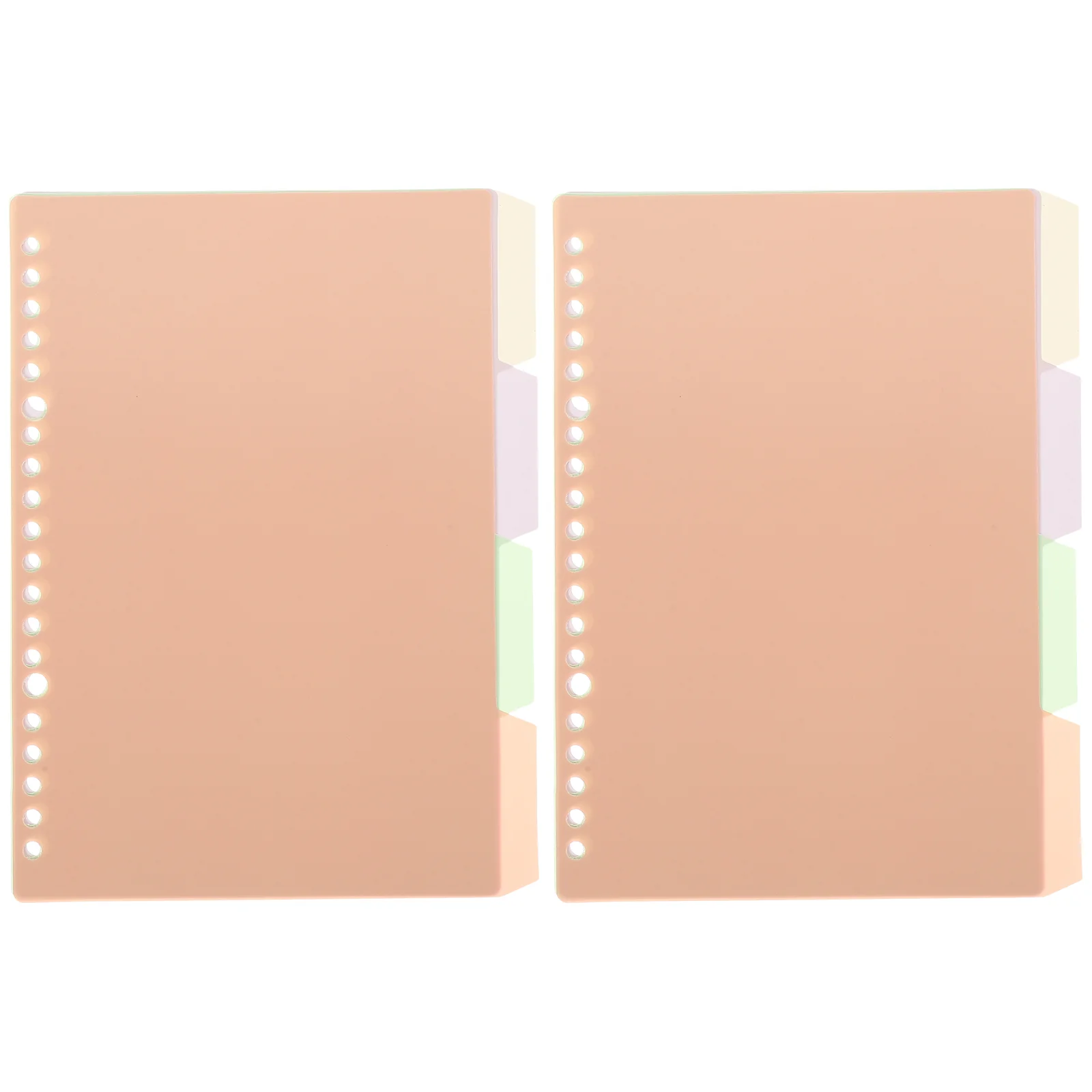 

10 Pcs Aesthetic Dividers Book Marker Note Pad Separator Page Pp Plastic Index Notepad