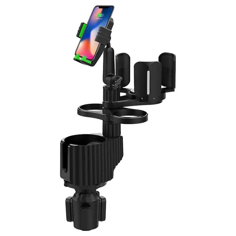 

Автомобильный Регулируемый подстаканник, многофункциональный регулируемый автомобильный органайзер для бутылок для напитков, автомобильный держатель для телефона, подстаканник для интерьера