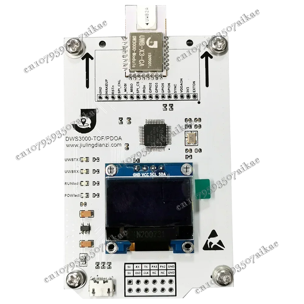 UWB Дальность внутреннего позиционирования Rosenvo DECAWAV DW3000 PDOA DWM3001CDK
