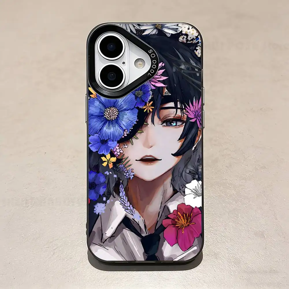 Фото Чехол C-Chainsaw M-Man Himeno для iPhone 11 12 13 14 15 16 17 Pro Max XS X XR №5