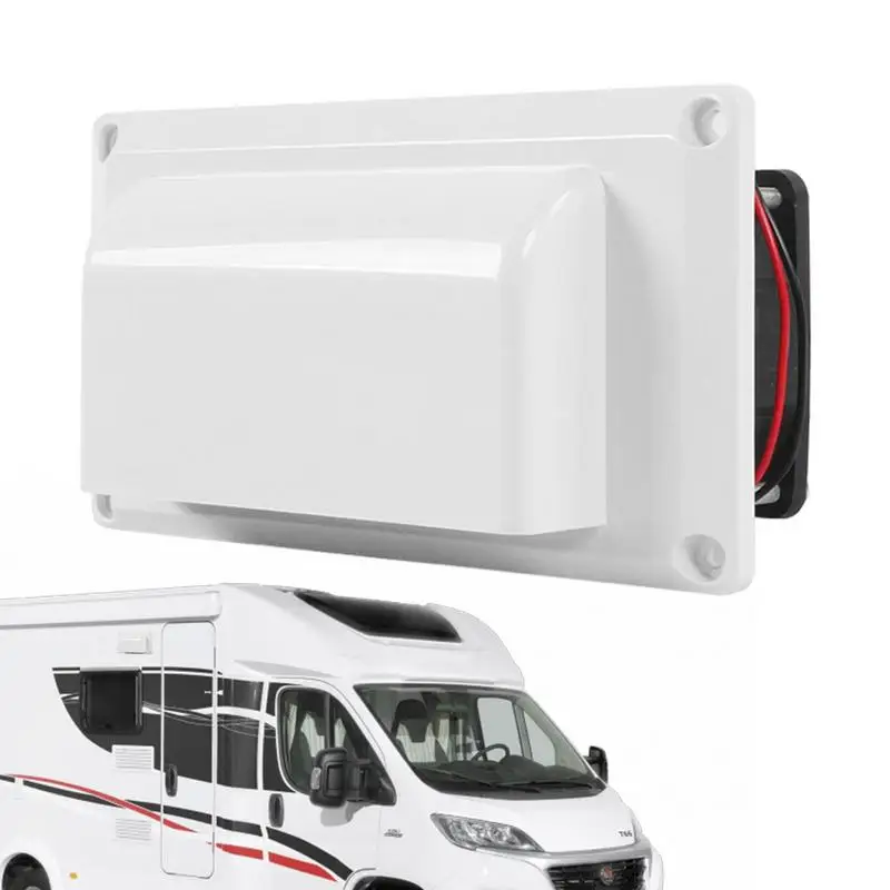 

12V Portable RV Exhaust Fan Car Ventilation Fan Air Vent Ventilation Exhaust Fan Efficient Range Hood Exhaust Vent for RV