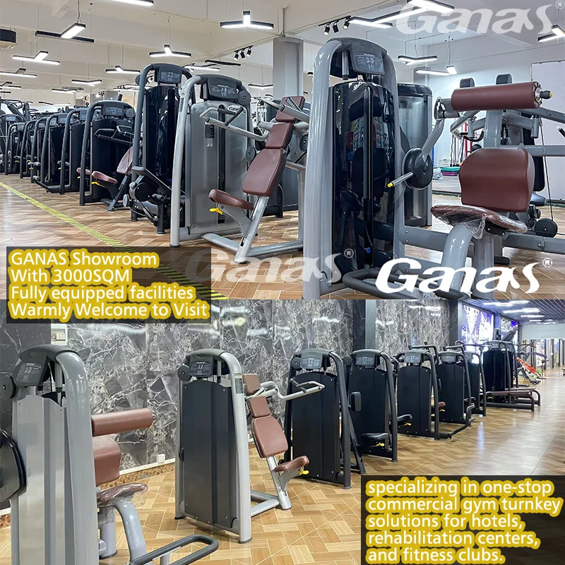 Фото Полный комплект оборудования для спортзала Ganas: профессиональное оборудование для коммерческих, частных и гостиничных тренажерных залов №4
