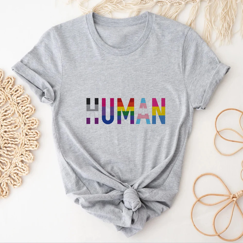 ЛГБТ Лесбиянок Гей бисексуал Топ женский летний Харадзюку японский для девушек