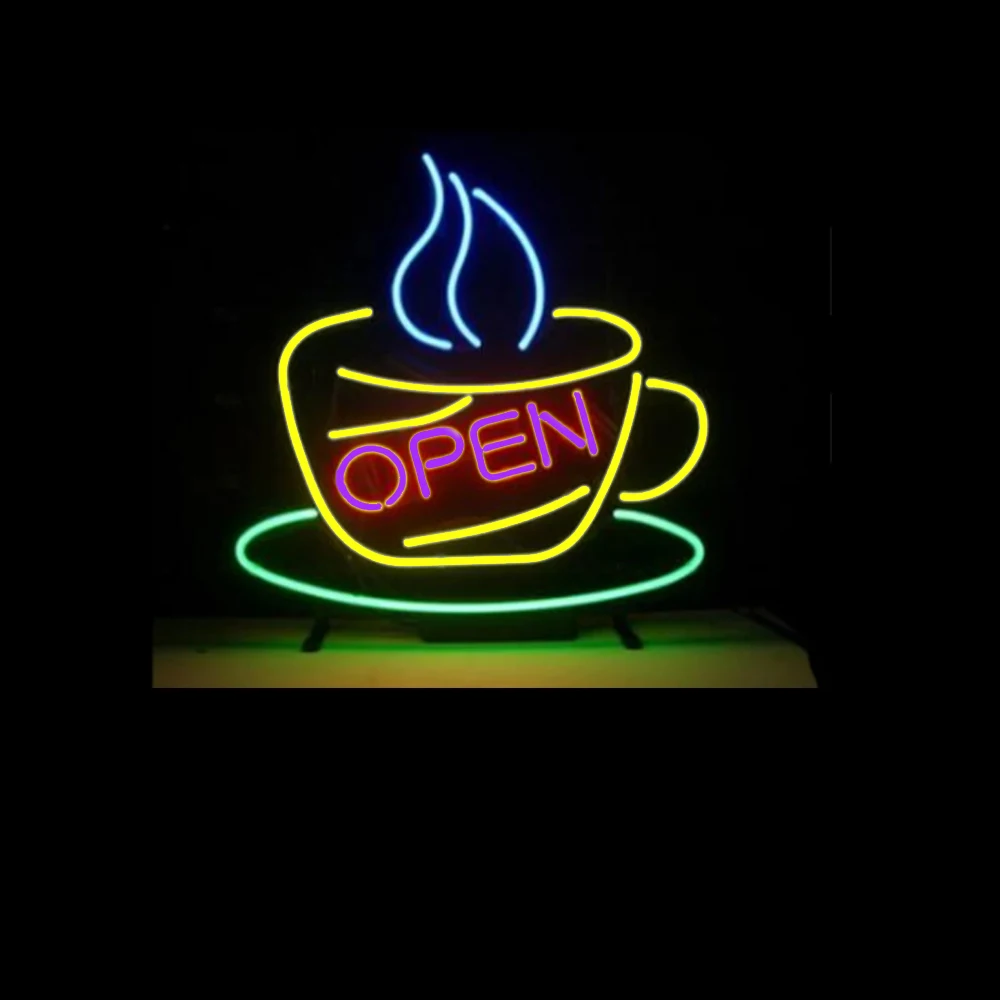 Акция открытая чайная чашка на заказ Настоящая стеклянная трубка ручной работы