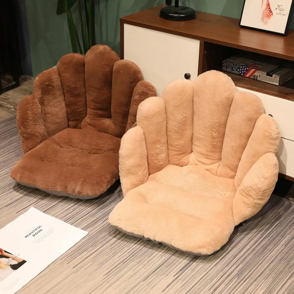 

Задняя подушка утолщенная искусственная кожа мультфильм Плюшевый обеденный стул коврик задний массажер