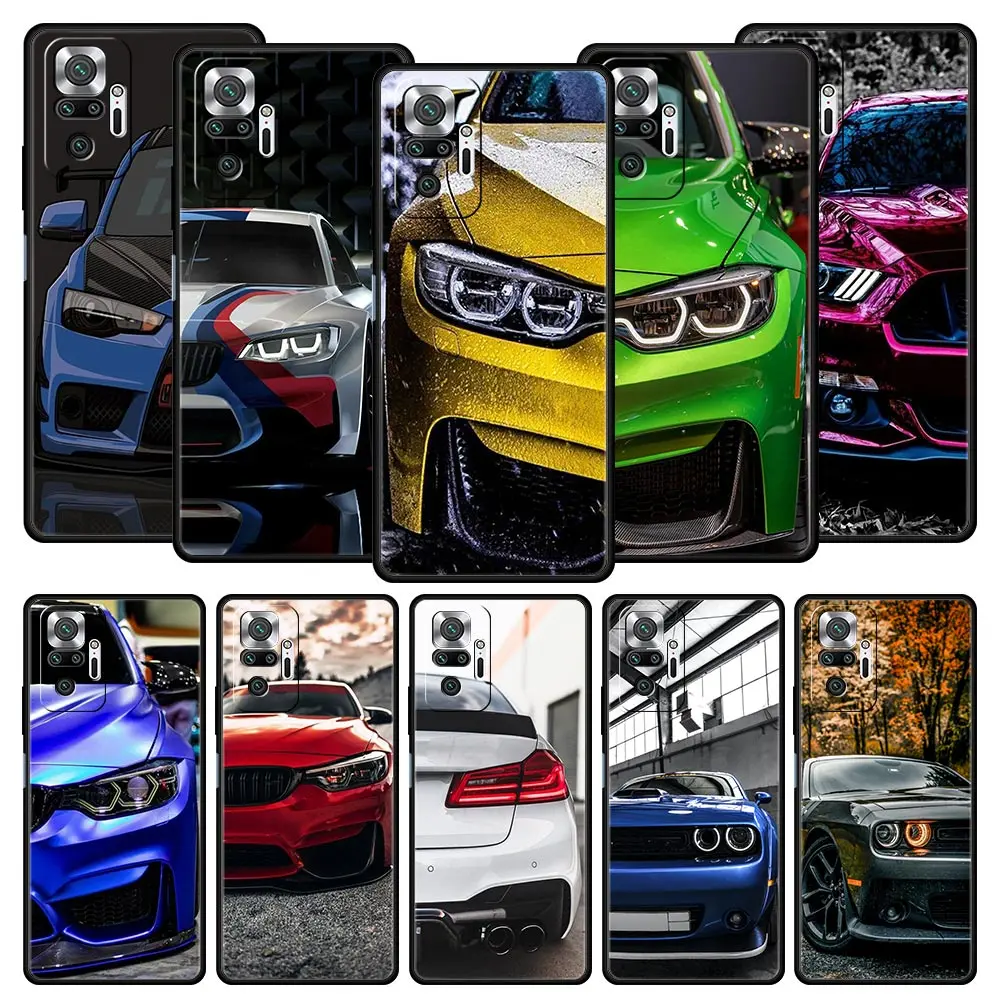 

Sport Car Golf 7 For Xiaomi Redmi Note 12 5G Phone Case 10C 10 11 9 8 Pro Plus 9S 7 8T 9T 9A 8A 9C K50 K40 Gaming Silicone Cover