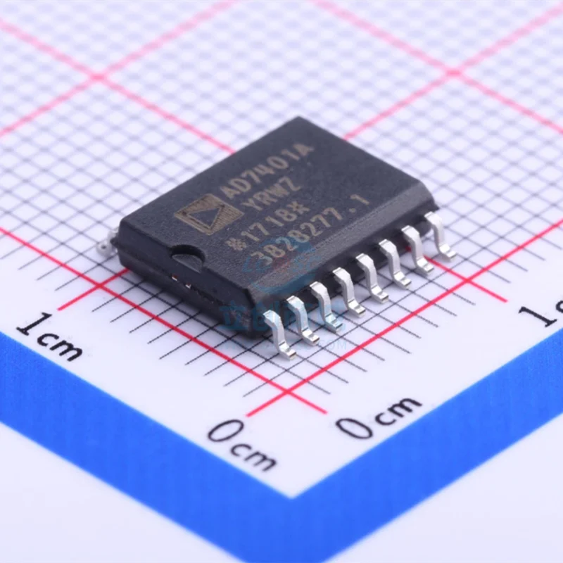

10 шт., AD7401AYRWZ, ad7401ayw, AD7401 16soic, новый оригинальный прожектор 2023