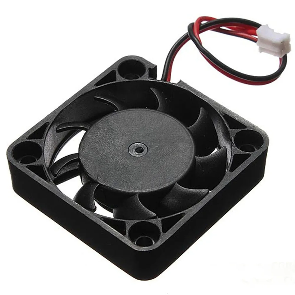 Low Noise PC 12V 2 Pin Small Cooling CPU 40mm Accessories Black Computer Case Fan