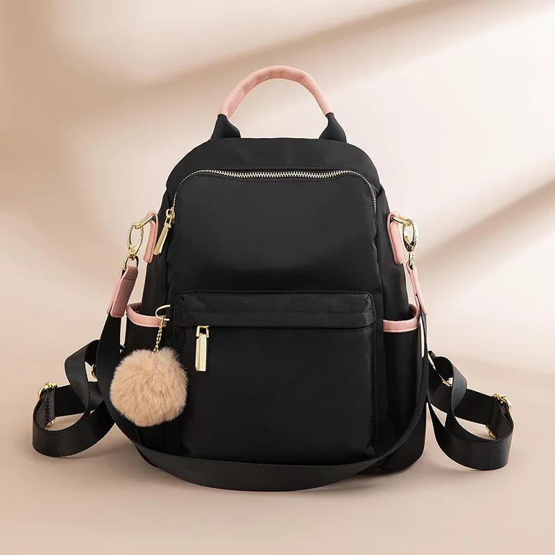 

Backpack Women's Backpack 2023 New Edition Fashion Oxford Canvas Fashion Versatile Women's Travel Small Bag Girl