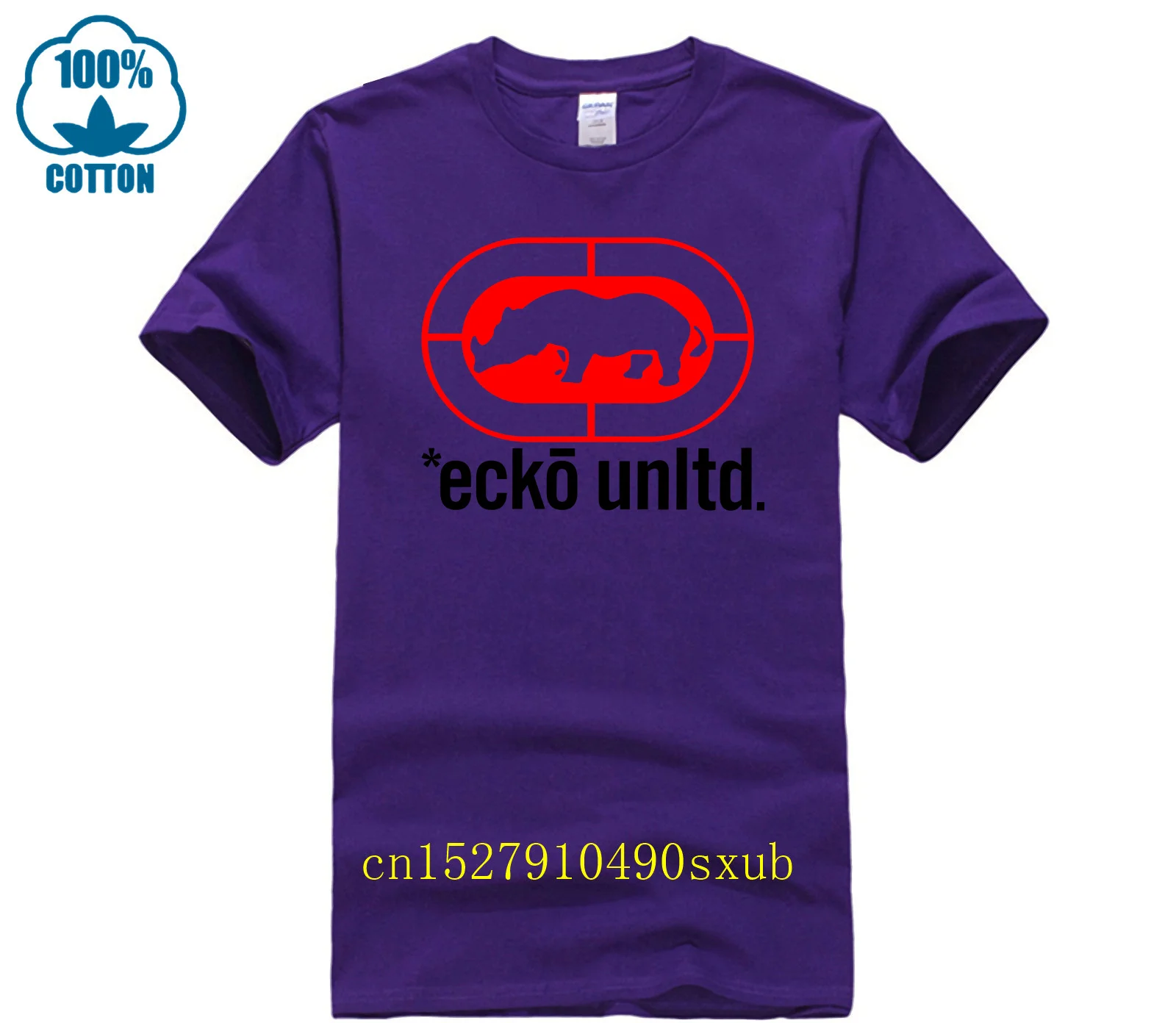 Фото Футболка Ecko_Unltd в стиле 80-х, мужская футболка с круглым вырезом и короткими рукавами, персонализированная мужская красочная футболка, новинка, футболка №5