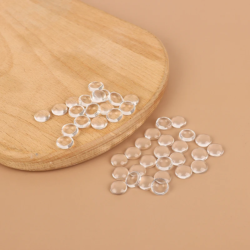 40 шт. цветная карта стекла прозрачные советы круглые демонстрирующие гель-лак