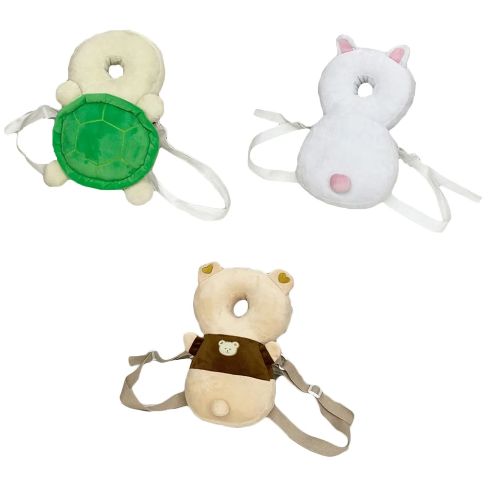 

New Cute Baby Infant Toddler Newborn Head Back Protector Safety Pad Harness Headgear Cartoon Baby Head Protection Pad Pillows