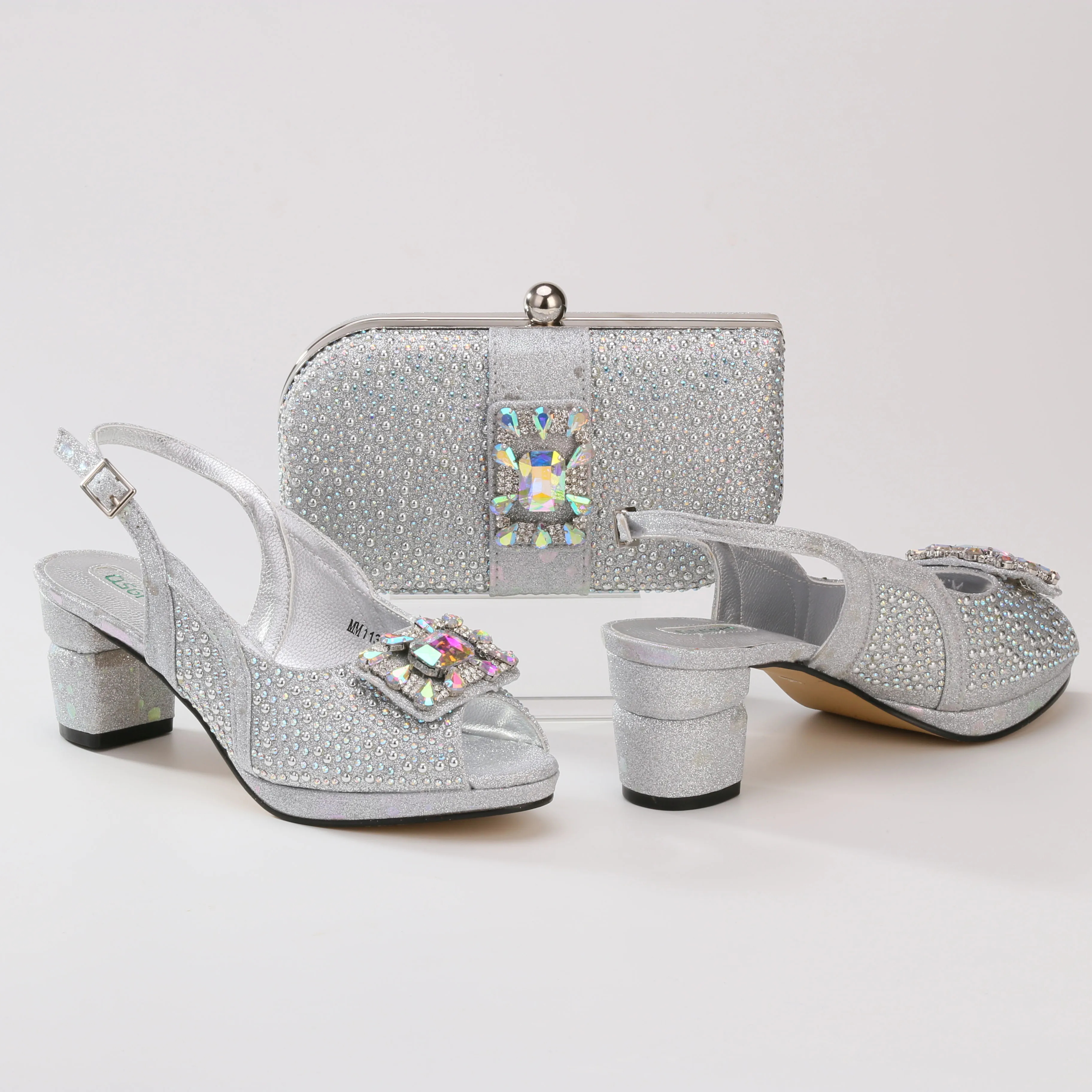 Doershow хорошая цена итальянская стандартная африканская Свадебная обувь и сумка